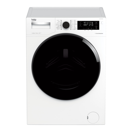 Beko WTE10744XB0W Manual Del Usuario