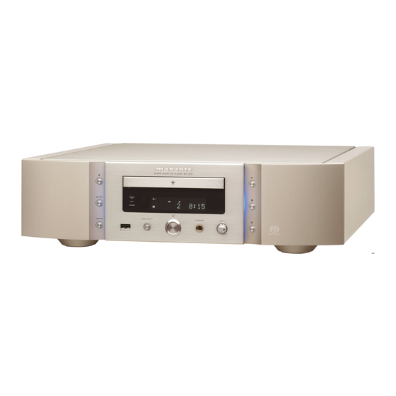 Marantz SA-14S1 Manual Del Propietário
