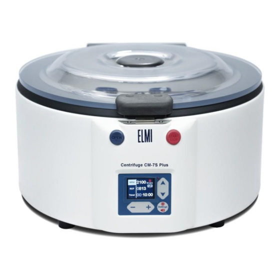 Elmi CM-7S Plus Manual De Usuario
