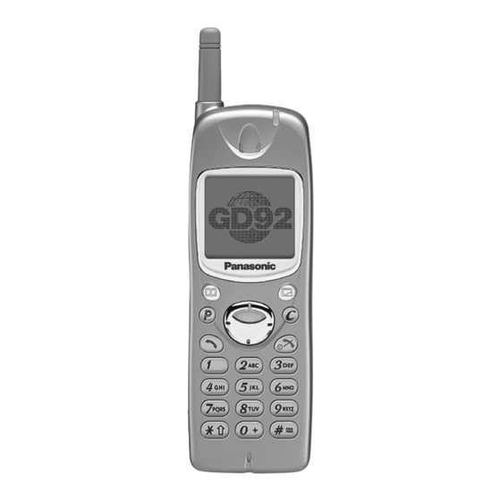 Panasonic EB-GD92 Serie Manual De Instrucciones