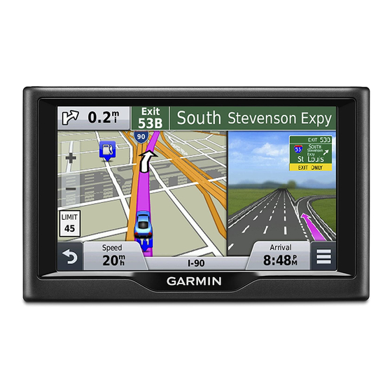 Garmin nuvi 57 Manual Del Usuario