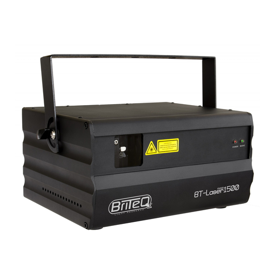 Briteq BT-Laser 1500 RGB Manuales