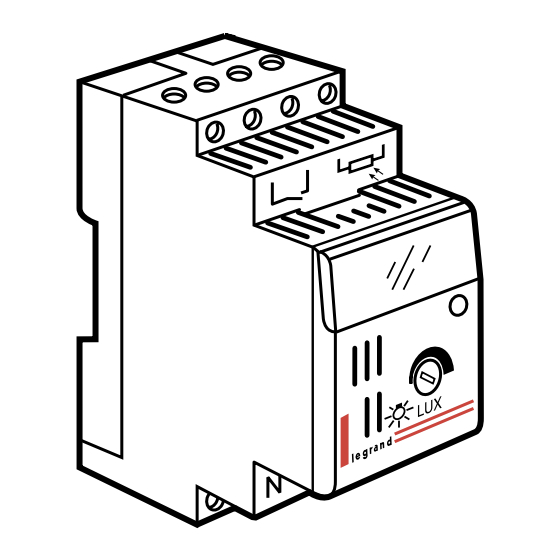 LEGRAND LEXIC 037 23 Manual Del Usuario