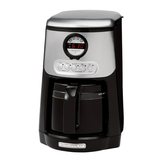 KitchenAid JAVASTUDIO KCM511 Manual De Instrucciones