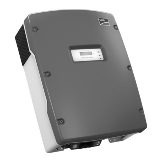 SMA SUNNY MINI CENTRAL 7000HV Instrucciones De Instalación