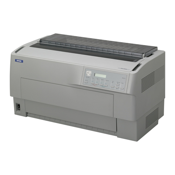 Epson DFX-900 Manual Del Usuario
