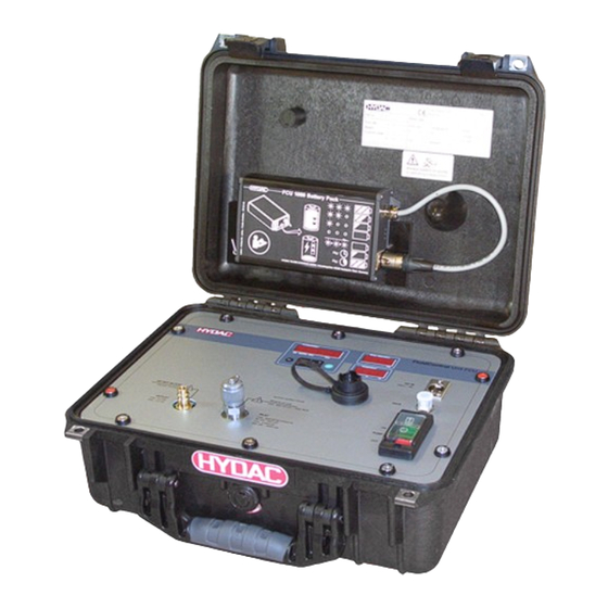 Hydac FCU1310 Instrucciones De Servicio Y Mantenimiento