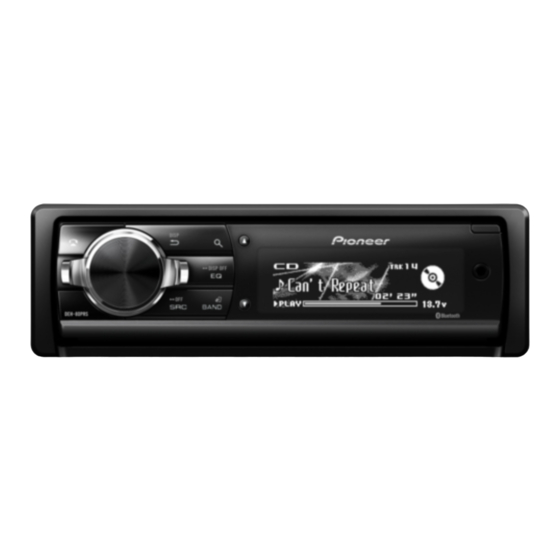 Pioneer DEH-80PRS Manual De Instrucciones