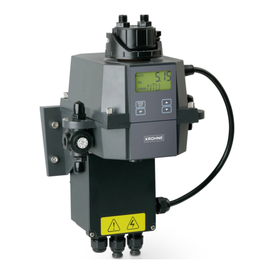 KROHNE OPTISYS TUR 1050 Hoja De Datos Técnica