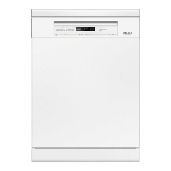 Miele G 6000 Manuales