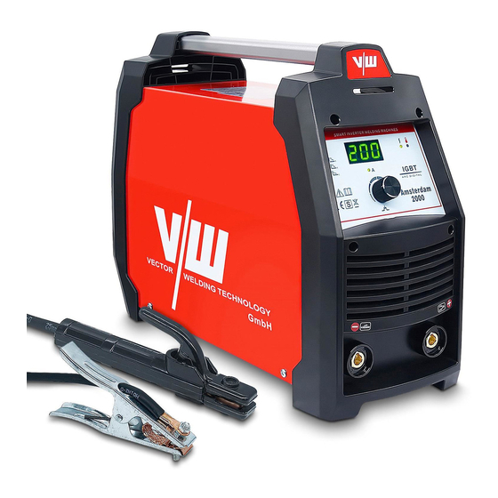 Vector Welding ARC Serie Instrucciones De Operación