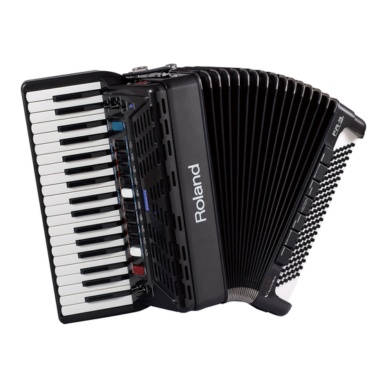 Roland V-Accordion FR-3 Guía Rápida