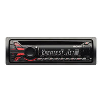 Sony CDX-GT474UM Instrucciones De Uso