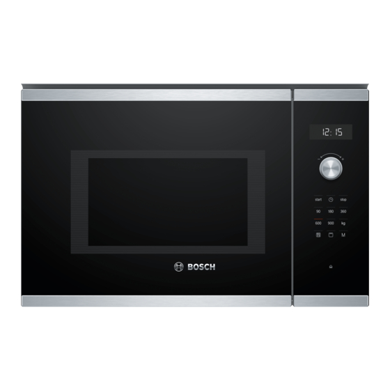 Bosch BEL554MS0V Instrucciones De Uso