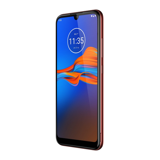 Motorola moto e6 PLUS Guia Del Usuario