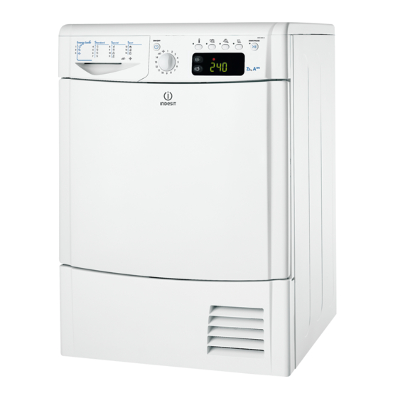 Indesit IDCE 845 A Manual De Instrucciones