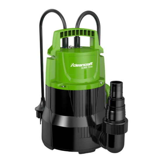 CleanCraft SCWP 7514 Instrucciones De Uso