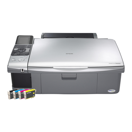 Epson Stylus DX6000 Serie Manuales