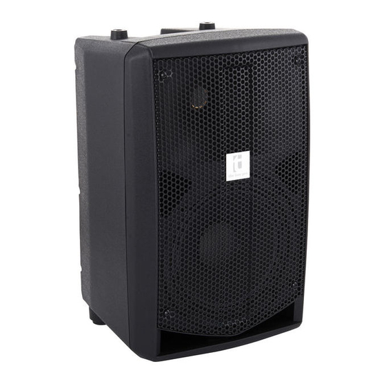 thomann The box pro TP 108 MA Manual De Instrucciones