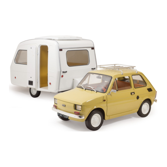 Model Space POLSKI FIAT 126p Manuales