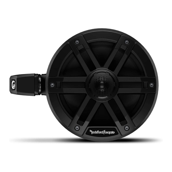 Rockford Fosgate ELEMENT READY M0WL-65MB Manuales