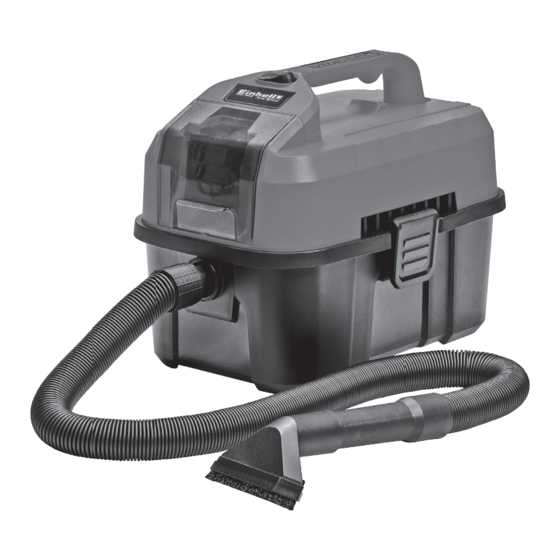 EINHELL TE-VC 18/10 Li Manual De Instrucciones