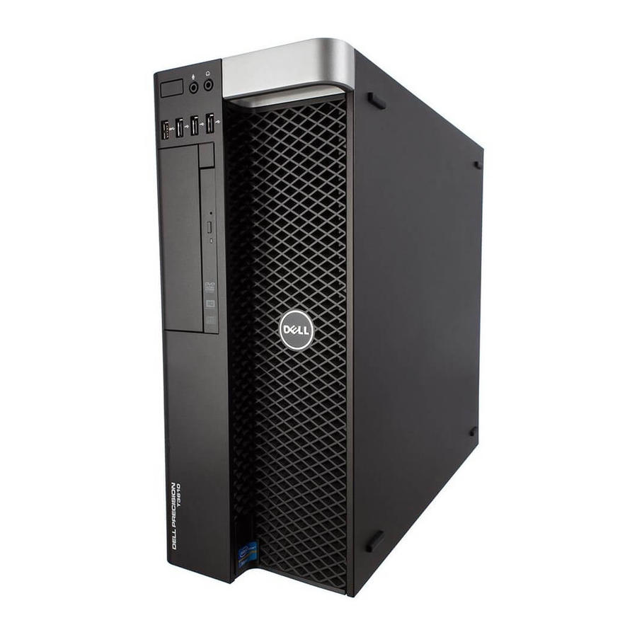 Dell Precision T3610 Manual Del Propietário
