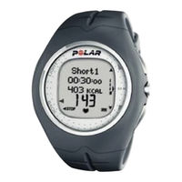 Polar F11 Manual Del Usuario