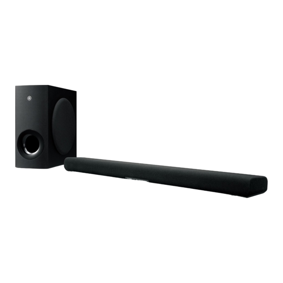 Yamaha SR-B40A Guía Rápida