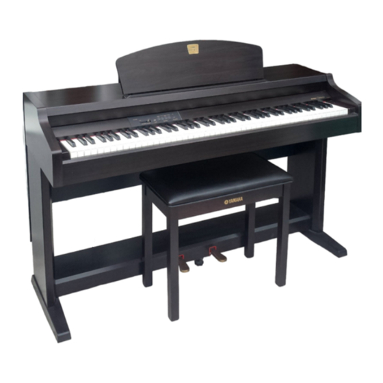 Yamaha CLAVINOVA CLP-910 Manual De Instrucciones