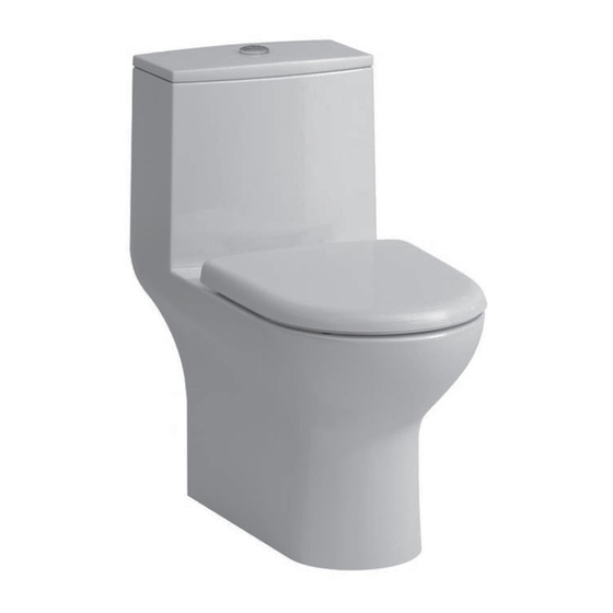 Laufen 8.2395.5 WC One Piece Manual De Instrucciones