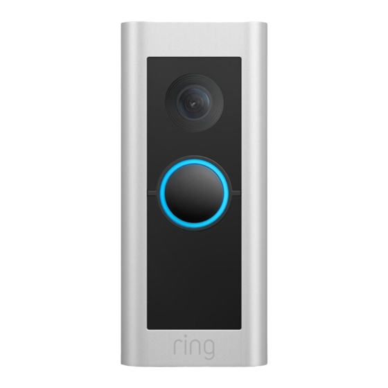 ring Doorbell Pro 2 Guia De Inicio Rapido