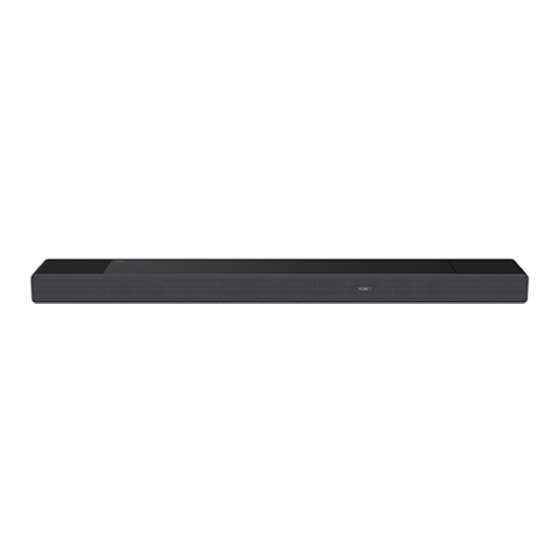 Sony HT-A7000 Guia De Ayuda