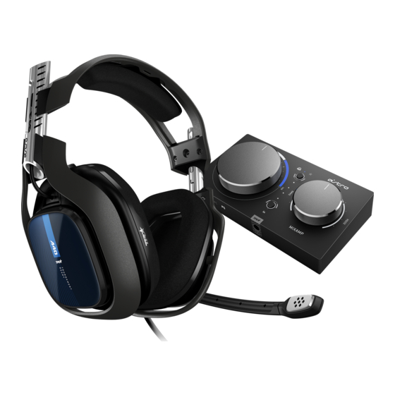 ASTRO A40+mixamp pro Guia De Inicio Rapido