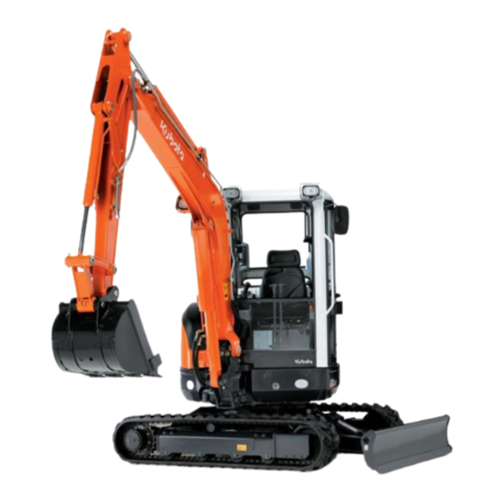 KUBOTA KX91-3 2 Manual De Utilización