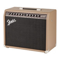 Fender Acoustasonic 90 Manual De Instrucciones