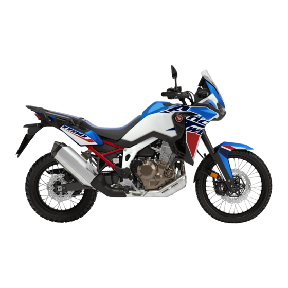 Honda AFRICA TWIN CRF1100A Manual Del Propietário