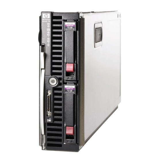 HP ProLiant BL465c G6 Guia Del Usuario