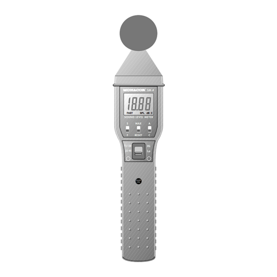 Monacor SM-4 Manual De Instrucciones