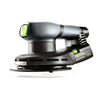Festool ETS EC 150/3 EQ Manual De Instrucciones