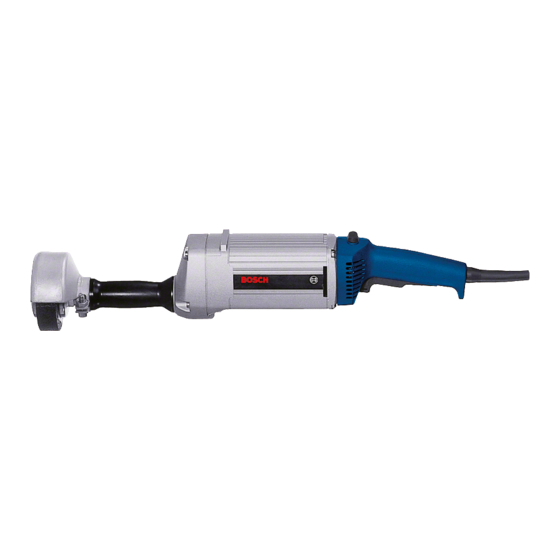 Bosch HGS 0 602 211 Serie Manual Original