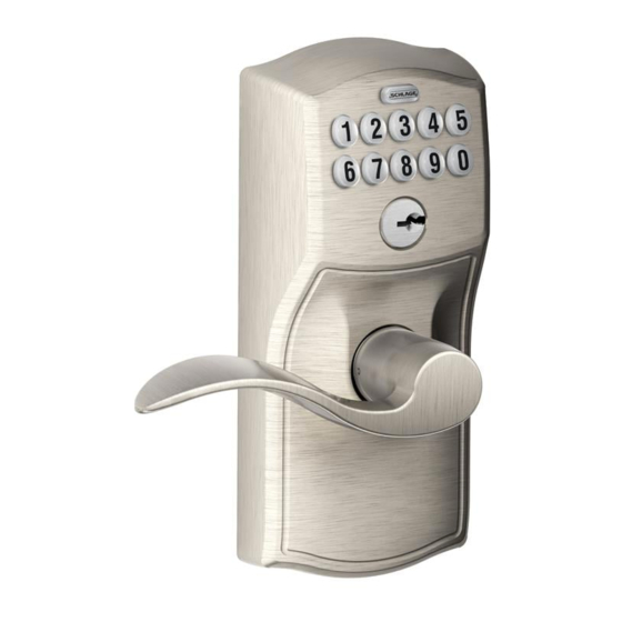 Schlage FE599 Instrucciones De Instalación