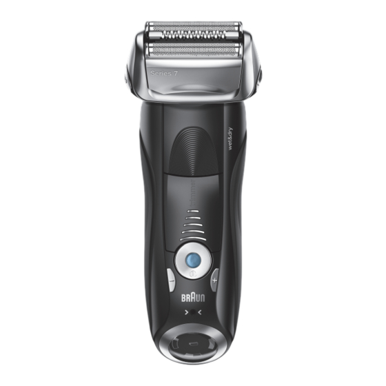 Braun 7 Serie Manual De Usario