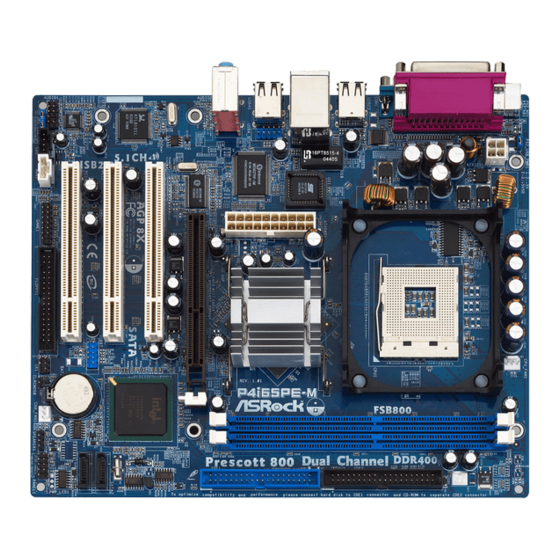 ASROCK P4i65PE-M Manuales