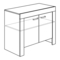 Muebles de Interior PAIDI Kommode 2T Instrucciones De Uso