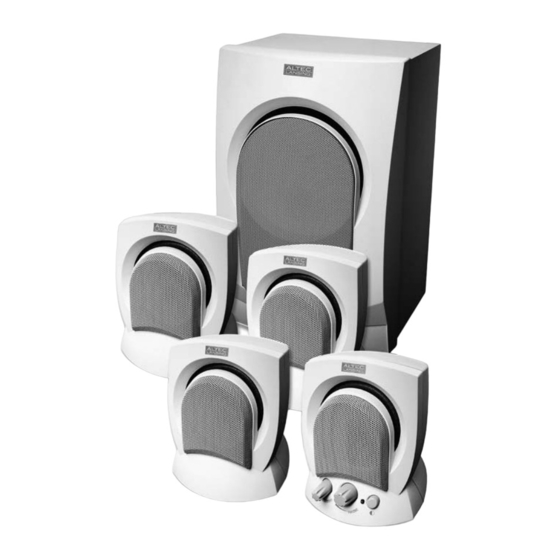 Altec Lansing AVS500 Guia Del Usuario