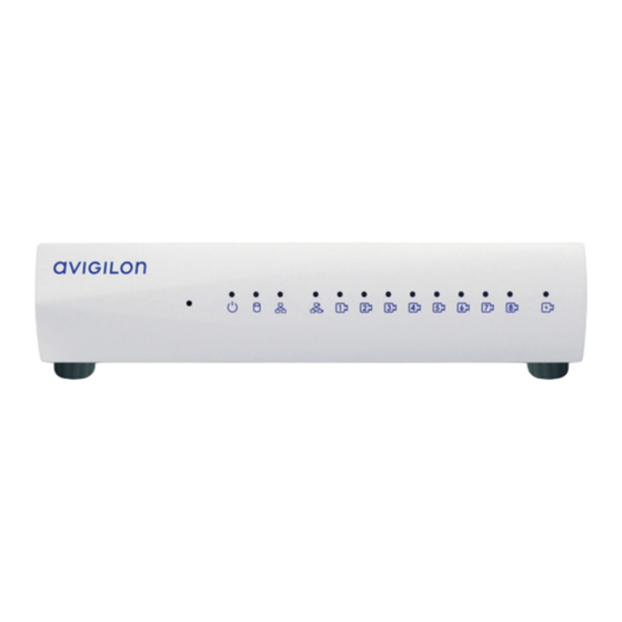 Avigilon VMA-ENVR1-8P4 Guia Del Usuario