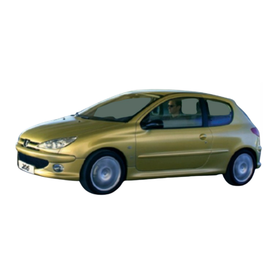 PEUGEOT 206 2004 Manual Del Usuario
