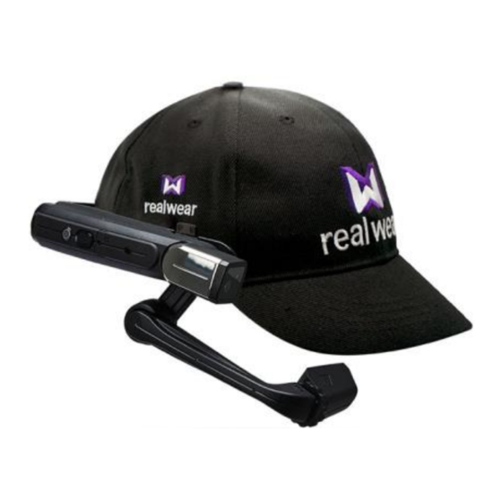 Realwear HMT-1 Guia Del Usuario