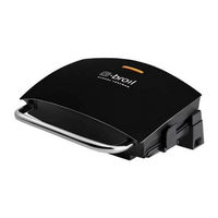 George Foreman GR236CTRQ Instructivo De Uso